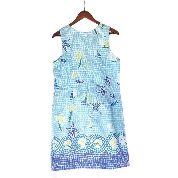 Weekend Clothes Line Blue Dress & Jacket Set - Picture 4 of 11